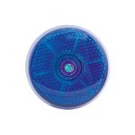 reflectielampje met clip - blauw