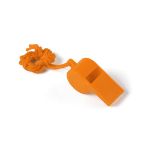 fluitje met bijpassende gekleurde lanyard.