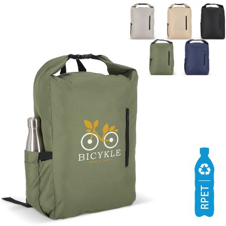 r-pet 600d rolltop gesp rugzak 20 liter