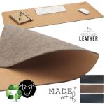 recycled leder onderlegger