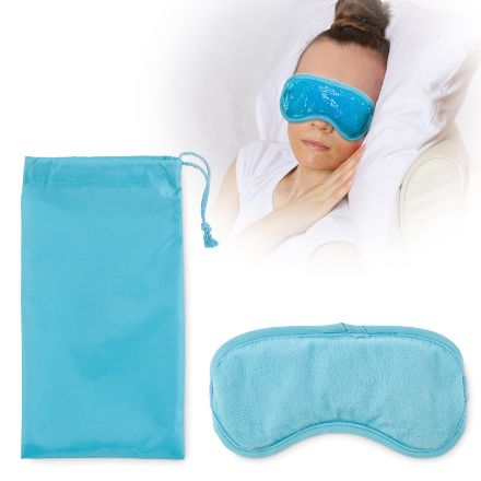 omkeerbaar verkoelend oogmasker met gelparels