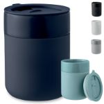 keramische beker met siliconen omhulsel 330 ml