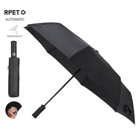 paraplu r-pet 105 cm met licht in de greep pulsak