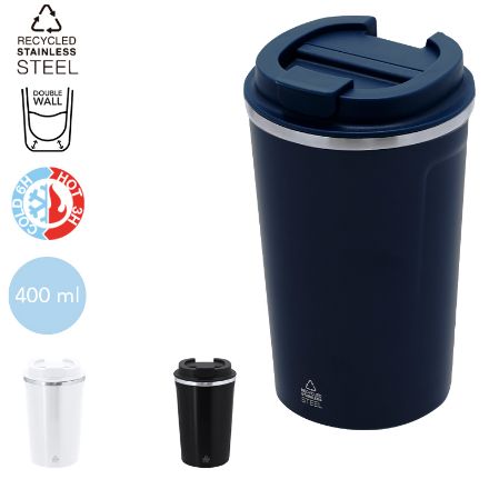 thermosbeker recycled rvs karnix 400 ml