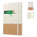notitieboek katoen en kurk a5