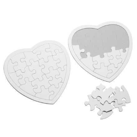 puzzel hartvorm