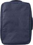 rpet polyester laptoptas eulalia - blauw