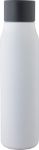 gerecyclede rvs dubbelwandige fles 600 ml cassia - wit