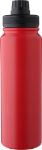 roestvrijstalen dubbelwandige fles zinnia 800 ml - rood