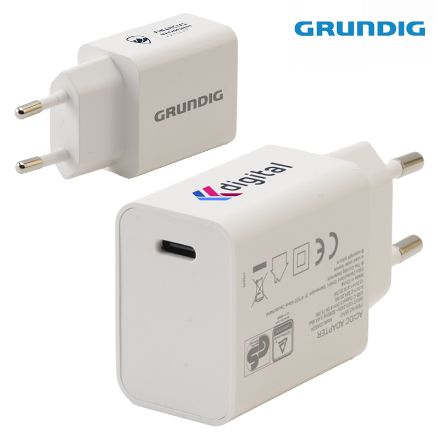 grundig wandoplader 230v usb-c