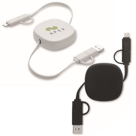 60w uittrekbare oplaadkabel