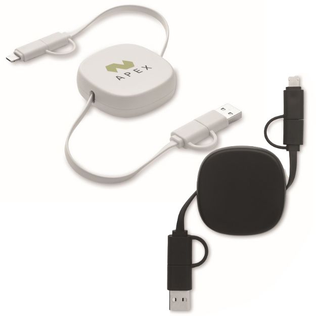 60w uittrekbare oplaadkabel