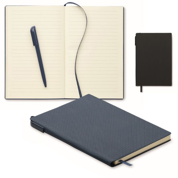 a5 pu notitieboek met pen