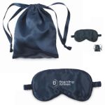 zacht polyester oogmasker