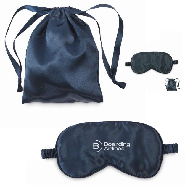 zacht polyester oogmasker