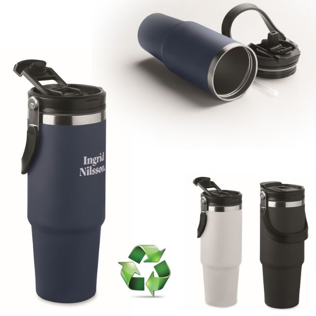 dubbelwandige beker 850 ml