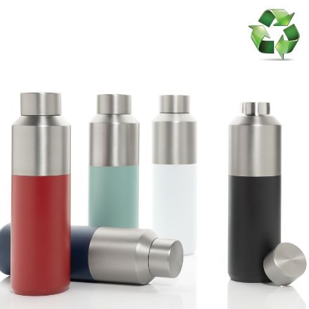 fluid recycled rvs waterfles 600 ml