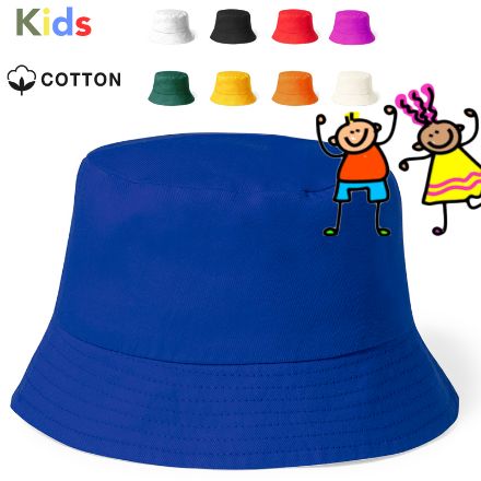 zonnehoedje voor kinderen 100% katoen