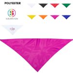 polyester bandana 120 x 80 cm
