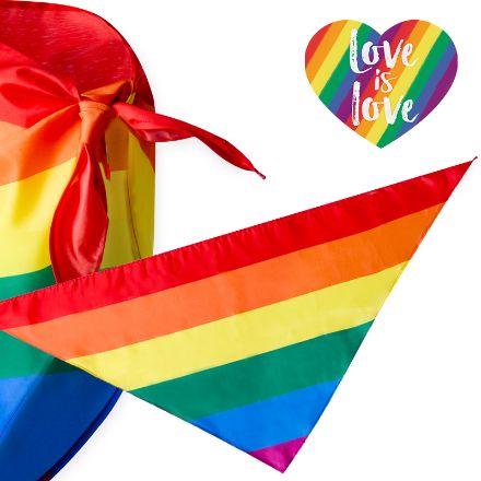 bandana faralax. regenboog