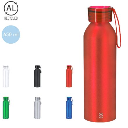 drinkfles recycled aluminium nomar 650 ml