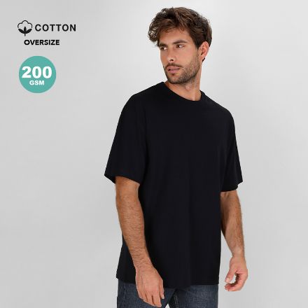 oversize t-shirt volwassene minton xs-xxl 200 gr