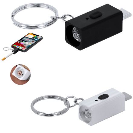 sleutelhanger elektrische aansteker parris