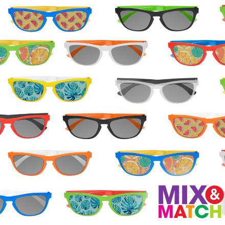 personaliseerbare zonnebril met uv400 bescherming.