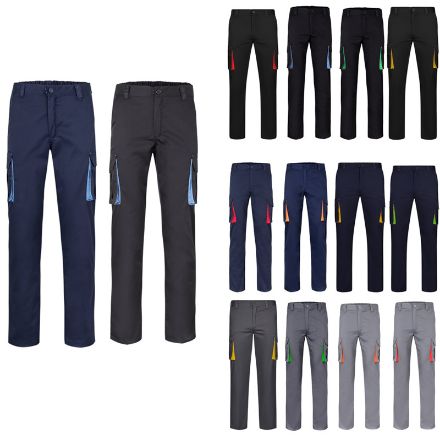 tweekleurige stretchbroek maat 34-60