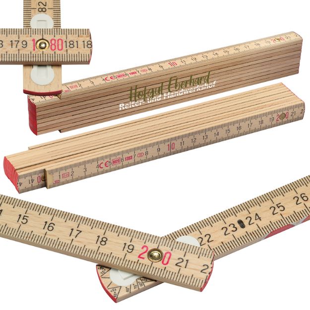 vouwmeter hout 2m - 10 schakels
