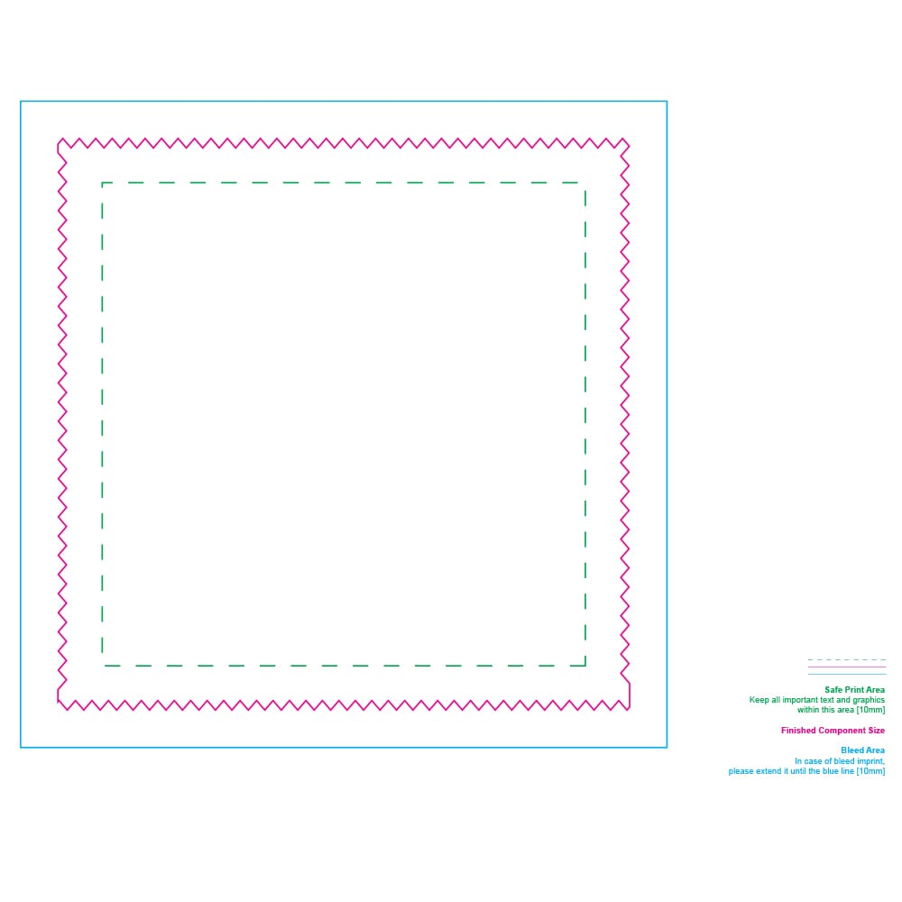 sublimatie (153 x 153 mm)