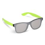justin r-pc zonnebril met spiegel uni-lens uv400 - groen