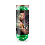 tube gekleurde padelballen