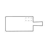 lasergravure (60  x 30 mm)