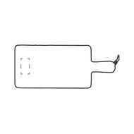 lasergravure (55 x 30 mm)