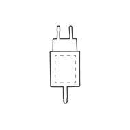 digitale druk (40 x 30 mm)