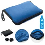 2-in-1 reisdeken set vouw deken op tot kussen