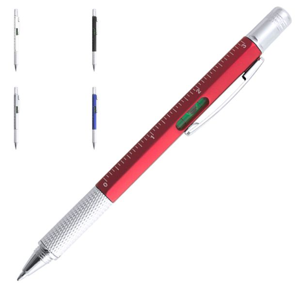 multitool balpen dagor 4 in 1 blauwschrijvend