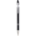 kish balpen met zilveren afwerking (blauwe inkt)