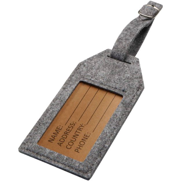 tie bagagelabel van r-pet
