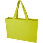 siam gerecyclede badstof stranddraagtas 13 l