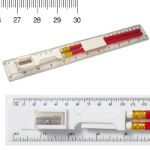 ps liniaal met potlood pascale