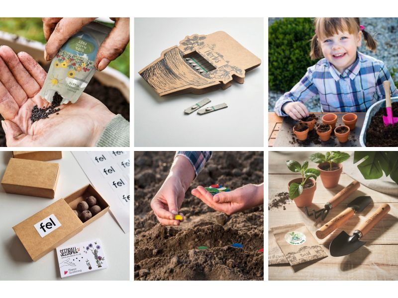 Plasticvrije zakjes met plantzaadjes