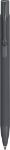 gerecycled aluminium balpen gladys blauwe inkt - grijs