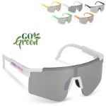 r-pc sportzonnebril met spiegelende glazen uv400