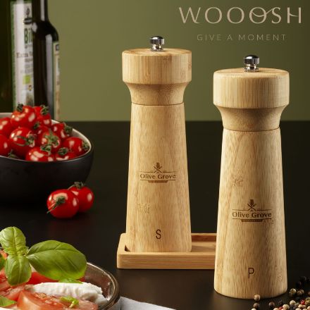 wooosh aiko peper en zoutstel van bamboe