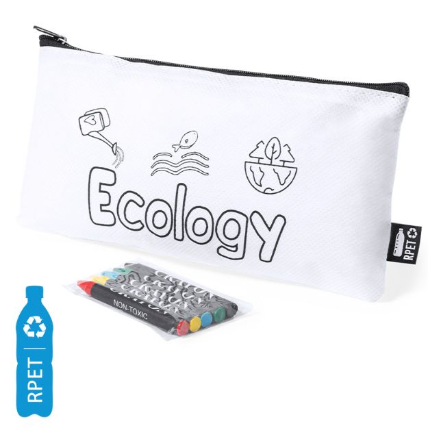 penenzak rpet thurman incl. 5 krijtjes