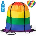 rugzak marsha rpet polyester. regenboog.