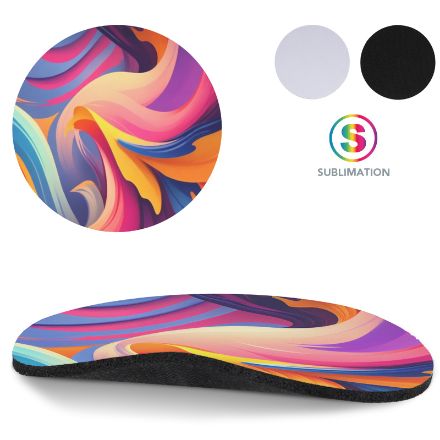 ronde onderzetter sublimatie custom