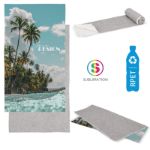 sneldrogende handdoek r-pet 100x180 cm custom